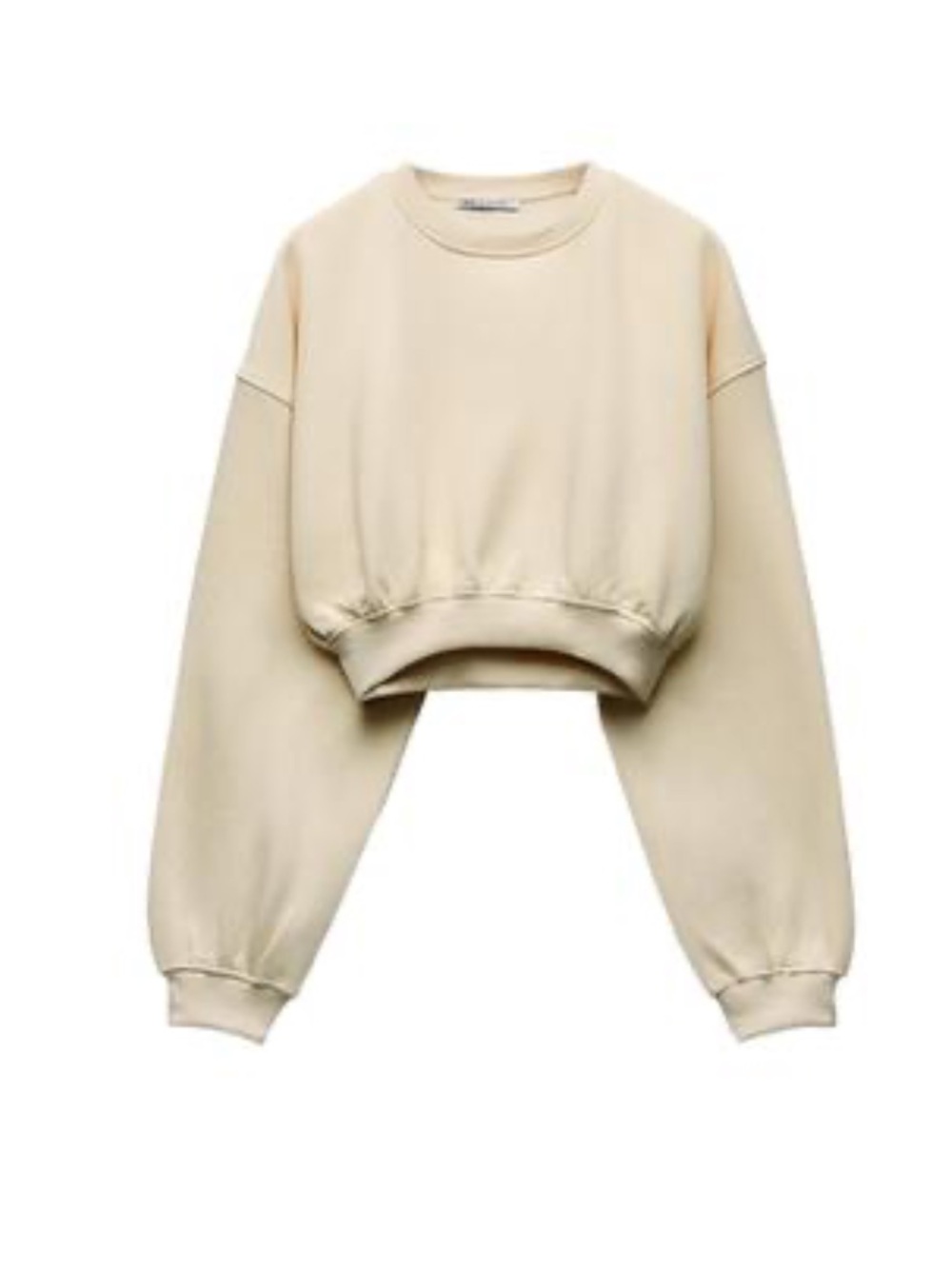 Zara Cropped Sweatshirt
